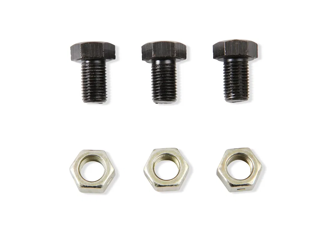 6716 – MR GASKET Torque Converter Bolt, For Use With Chevy/ TH350/ Powerglide 0.625 Inch Under Head Length 3/8 Inch -...